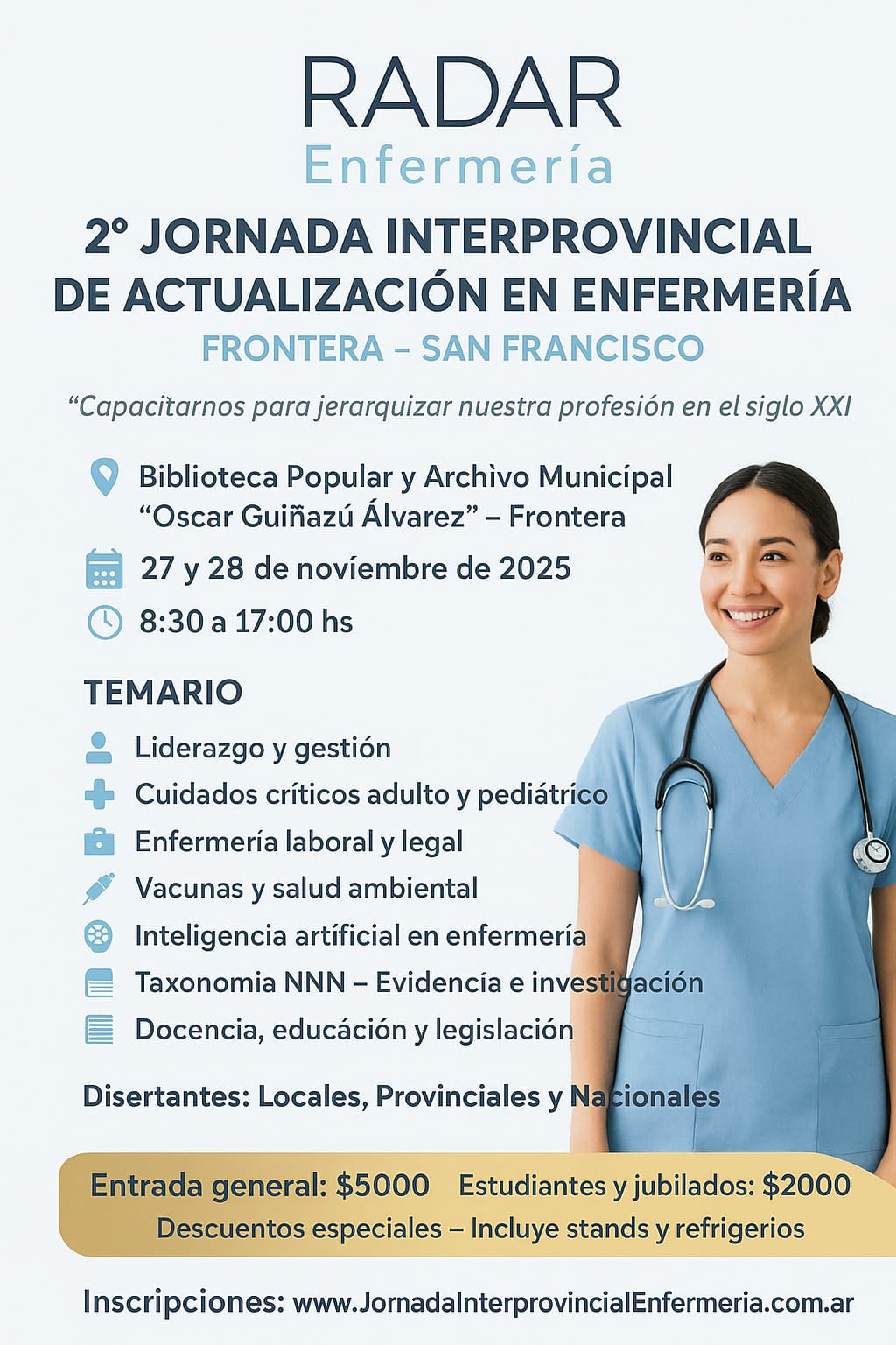 Jornada de Enfermería — ediciones anteriores