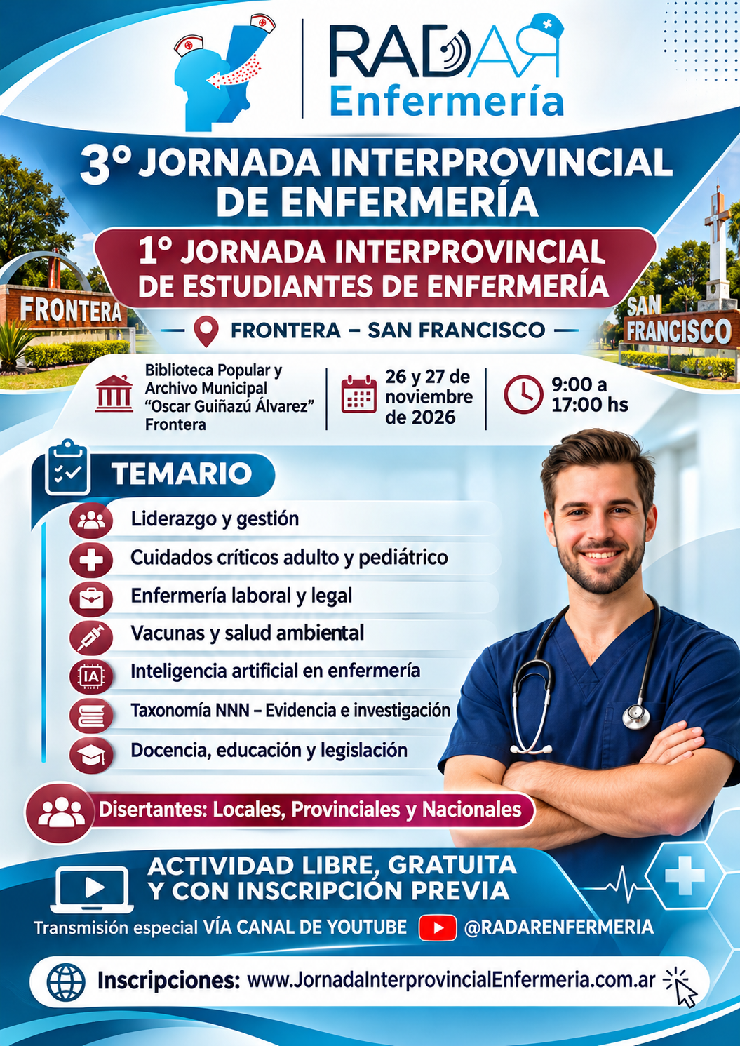 Jornada de Enfermería — ediciones anteriores